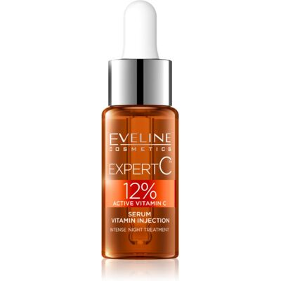 Eveline Cosmetics Expert C actieve vitamine nacht serum 18 ml Eveline Cosmetics Expert C actieve vitamine nacht serum 18 ml