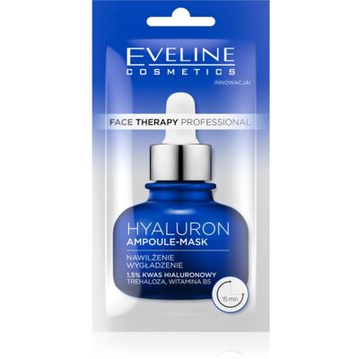 Eveline Cosmetics Face Therapy Hyaluron - Gezichtsmasker - Hydraterend - 8ml Eveline Cosmetics Face Therapy Hyaluron - Gezichtsmasker - Hydraterend - 8ml