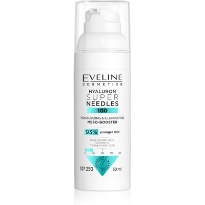 Eveline Cosmetics Hyaluron Super Needles 100 Hydraterende Serum 50 ml Eveline Cosmetics Hyaluron Super Needles 100 Hydraterende Serum 50 ml