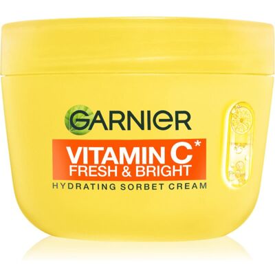 Garnier Vitamin C Fresh & Bright sorbet-crème met verhelderend effect 85 ml Garnier Vitamin C Fresh & Bright sorbet-crème met verhelderend effect 85 ml