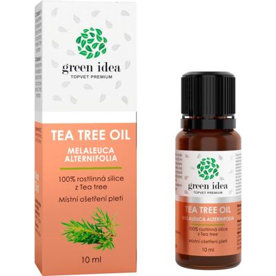 Green Idea Tea Tree Oil 100% essentiële olieën voor Lokale Behandeling 10 ml Green Idea Tea Tree Oil 100% essentiële olieën voor Lokale Behandeling 10 ml