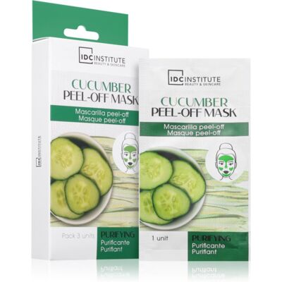 IDC Institute Cucumber Peel-Off Masker voor het Gezicht 3x8 g IDC Institute Cucumber Peel-Off Masker voor het Gezicht 3x8 g