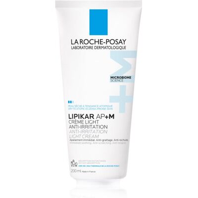 La Roche-Posay Lipikar AP+M Light Cream Lipide Verzorgings Crème voor Droge tot Atopie Huid 200 ml La Roche-Posay Lipikar AP+M Light Cream Lipide Verzorgings Crème voor Droge tot Atopie Huid 200 ml