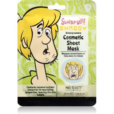 Mad Beauty Scooby Doo Shaggy Cellaag Masker met Kalmerende Werking 25 ml Mad Beauty Scooby Doo Shaggy Cellaag Masker met Kalmerende Werking 25 ml