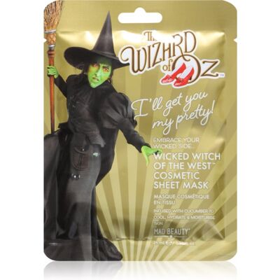 Mad Beauty Wizard of Oz Wicked Witch Cellaag Masker met Kalmerende Werking 25 ml Mad Beauty Wizard of Oz Wicked Witch Cellaag Masker met Kalmerende Werking 25 ml
