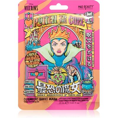 Mad Beauty Disney Villains Evil Queen Cellaag Masker met Hydraterende en Revitaliserende Werking 25 ml Mad Beauty Disney Villains Evil Queen Cellaag Masker met Hydraterende en Revitaliserende Werking 25 ml