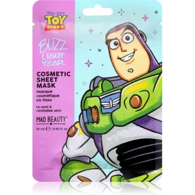 Mad Beauty Toy Story Cosmetic Face Mask Cellaag Masker Buzz 25 ml Mad Beauty Toy Story Cosmetic Face Mask Cellaag Masker Buzz 25 ml