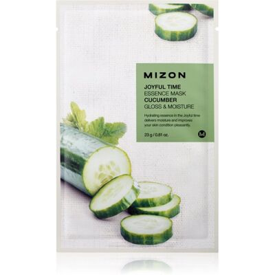 Mizon Joyful Time Cucumber Cellaag Masker met Verhelderende en Hydraterende Werking 23 g Mizon Joyful Time Cucumber Cellaag Masker met Verhelderende en Hydraterende Werking 23 g