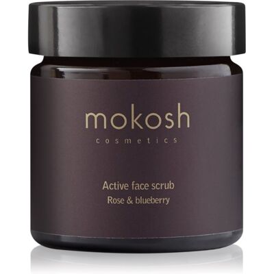 Mokosh Rose & Blueberry Gezichtsscrub - Huidverzorging Mokosh Rose & Blueberry Gezichtsscrub - Huidverzorging