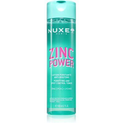 Nuxe Zinc Power Purifying And Spot Control Toner Reinigende Tonic voor Vette en Problematische Huid 200 ml Nuxe Zinc Power Purifying And Spot Control Toner Reinigende Tonic voor Vette en Problematische Huid 200 ml