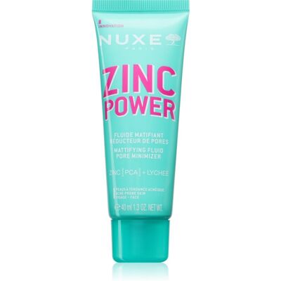 Nuxe Zinc Power Mattifying Fluid Matterende Fluid voor Vette Huid met Acne Neiging 40 ml Nuxe Zinc Power Mattifying Fluid Matterende Fluid voor Vette Huid met Acne Neiging 40 ml