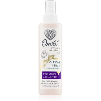 Onclé Woman Olie Serum Tegen Cellulitis en Striae - Verstevigend & Hydraterend Onclé Woman Olie Serum Tegen Cellulitis en Striae - Verstevigend & Hydraterend