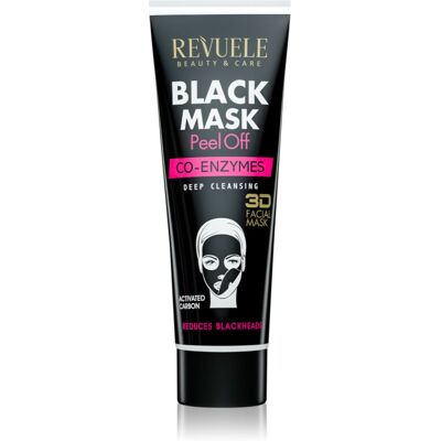 Revuele Zwarte Masker - Peel-off masker met Co-enzymen 80 ml Revuele Zwarte Masker - Peel-off masker met Co-enzymen 80 ml