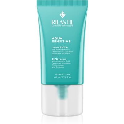 Rilastil Aqua Sensitive Hydraterende Crème voor Droge tot Zeer Droge Huid 40 ml Rilastil Aqua Sensitive Hydraterende Crème voor Droge tot Zeer Droge Huid 40 ml