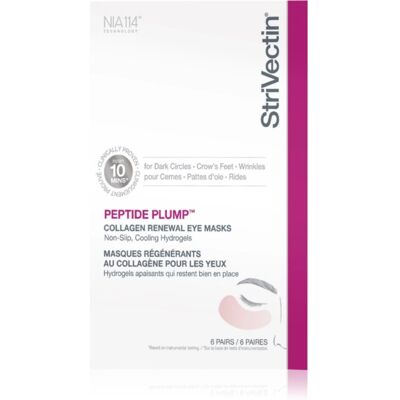 StriVectin Peptide Plump™ Collagen Renewal Eye Mask Hydrogel Oogmasker 6 paar StriVectin Peptide Plump™ Collagen Renewal Eye Mask Hydrogel Oogmasker 6 paar