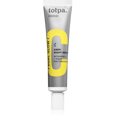 Tołpa Bionic Dual Glow Nachtcrème voor Hydratatie en Stralende Huid 40 ml Tołpa Bionic Dual Glow Nachtcrème voor Hydratatie en Stralende Huid 40 ml