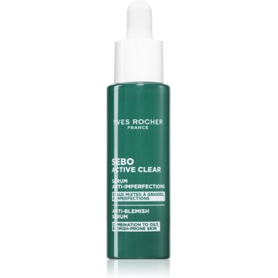 Yves Rocher Sebo Active Clear Serum tegen Oneffenheden 30 ml Yves Rocher Sebo Active Clear Serum tegen Oneffenheden 30 ml