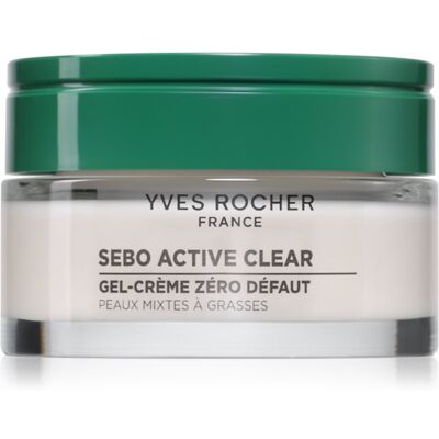 Yves Rocher Sebo Active Clear Gel Crème tegen Oneffenheden 50 ml Yves Rocher Sebo Active Clear Gel Crème tegen Oneffenheden 50 ml