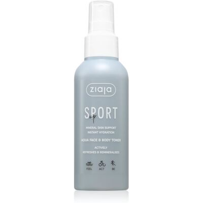 Ziaja Sport Up Aqua Face And Body Toner Tonic voor Lichaam en Gezicht 120 ml Ziaja Sport Up Aqua Face And Body Toner Tonic voor Lichaam en Gezicht 120 ml