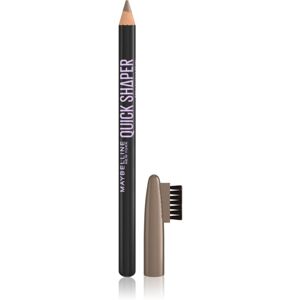MAYBELLINE NEW YORK Quick Shaper zeer precies wenkbrauwpotlood met Borstel Tint 03 Soft Brown 1 st MAYBELLINE NEW YORK Quick Shaper zeer precies wenkbrauwpotlood met Borstel Tint 03 Soft Brown 1 st