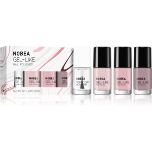 NOBEA Day-to-Day Deep Dream Set - Nagellak Set - Nude Mood NOBEA Day-to-Day Deep Dream Set - Nagellak Set - Nude Mood