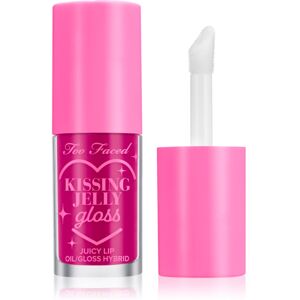 Too Faced Kissing Jelly Lip Oil Gloss - Framboos Too Faced Kissing Jelly Lip Oil Gloss - Framboos