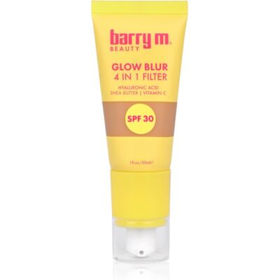 Barry M Glow Blur Verhelderende Base SPF 30 Tint Medium 30 ml Barry M Glow Blur Verhelderende Base SPF 30 Tint Medium 30 ml