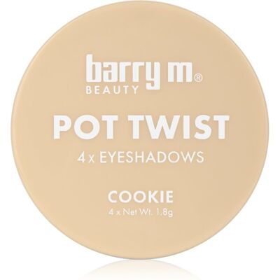 Barry M Pot Twist Crèmige Oogschaduw Tint Cookie 4x1.8 g Barry M Pot Twist Crèmige Oogschaduw Tint Cookie 4x1.8 g