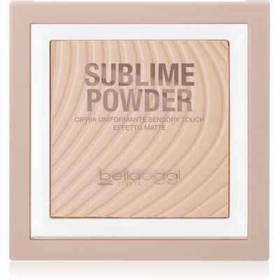 bellaoggi Sublime Powder Compacte Poeder met Matterend Effect Tint Golden Sand 9 g bellaoggi Sublime Powder Compacte Poeder met Matterend Effect Tint Golden Sand 9 g