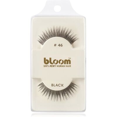 Bloom Natural Nepwimpers van Natuurhaar No. 46 (Black) 1 cm Bloom Natural Nepwimpers van Natuurhaar No. 46 (Black) 1 cm