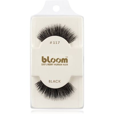 Bloom Natural Valse Wimpers van Natuurlijke Haaren - 1cm - Zwart - Valse Wimpers Bloom Natural Valse Wimpers van Natuurlijke Haaren - 1cm - Zwart - Valse Wimpers