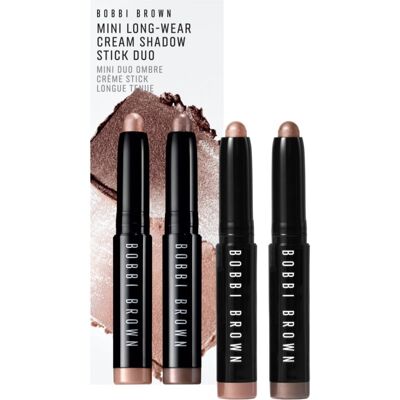 Bobbi Brown Mini Long-Wear Cream Shadow Stick Duo Gift Set Bobbi Brown Mini Long-Wear Cream Shadow Stick Duo Gift Set