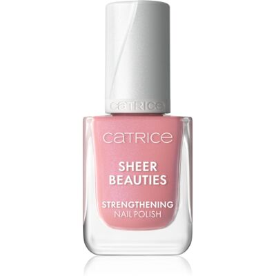 Catrice Sheer Beauties Strengthening Nail Polish Versterkende Nagellak Tint 050 Peonies, Please! 10.5 ml Catrice Sheer Beauties Strengthening Nail Polish Versterkende Nagellak Tint 050 Peonies, Please! 10.5 ml