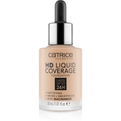 Catrice HD Liquid Coverage Foundation Tint 030 Sand Beige 30 ml Catrice HD Liquid Coverage Foundation Tint 030 Sand Beige 30 ml