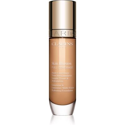 Clarins Skin Illusion Full Coverage Foundation - Hydraterend, Mat, 36 tinten Clarins Skin Illusion Full Coverage Foundation - Hydraterend, Mat, 36 tinten