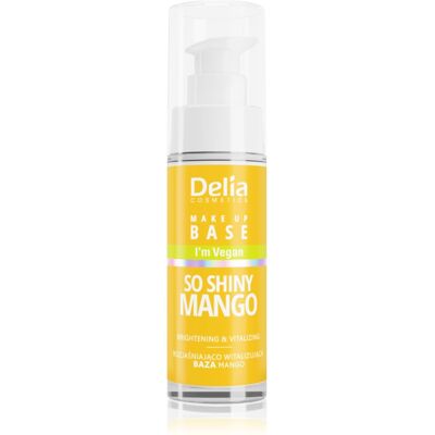 Delia Cosmetics So Shiny Mango Verhelderende Make-up Primer - Make-up Basis Delia Cosmetics So Shiny Mango Verhelderende Make-up Primer - Make-up Basis