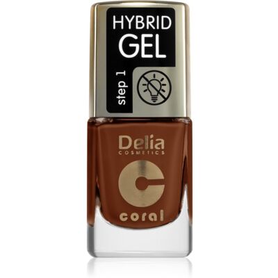 Delia Cosmetics Coral Nail Enamel Hybrid Gel Gel Nagellak Tint 144 11 ml Delia Cosmetics Coral Nail Enamel Hybrid Gel Gel Nagellak Tint 144 11 ml