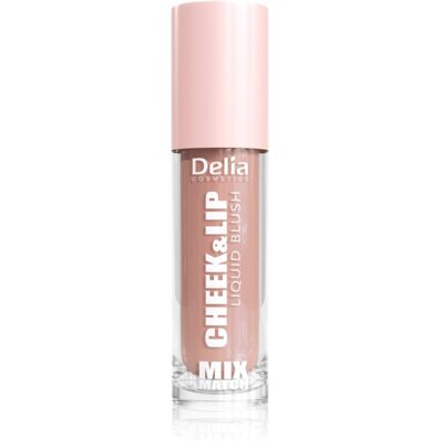 Delia Cosmetics Mix&Match Cheek & Lip Liquid Blush Vloeibare Blush voor LIppen en Wangen Tint 01 4 ml Delia Cosmetics Mix&Match Cheek & Lip Liquid Blush Vloeibare Blush voor LIppen en Wangen Tint 01 4 ml