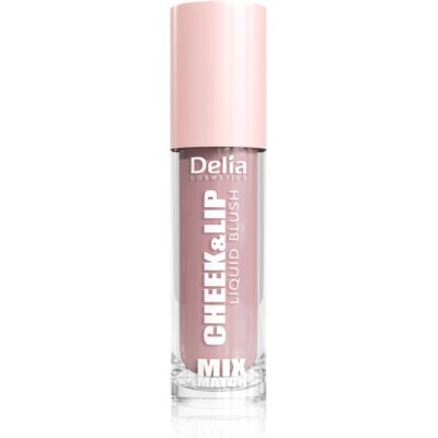 Delia Cosmetics Mix&Match Cheek & Lip Liquid Blush Vloeibare Blush voor LIppen en Wangen Tint 02 4 ml Delia Cosmetics Mix&Match Cheek & Lip Liquid Blush Vloeibare Blush voor LIppen en Wangen Tint 02 4 ml