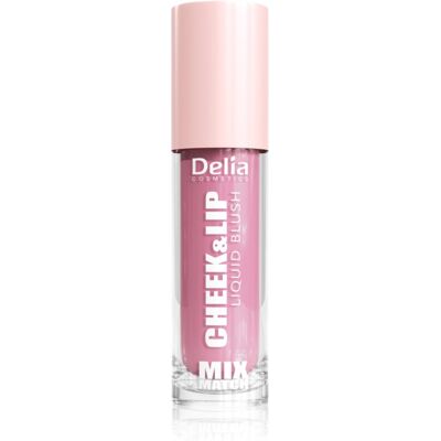 Delia Cosmetics Mix&Match Cheek & Lip Liquid Blush Vloeibare Blush voor LIppen en Wangen Tint 04 4 ml Delia Cosmetics Mix&Match Cheek & Lip Liquid Blush Vloeibare Blush voor LIppen en Wangen Tint 04 4 ml