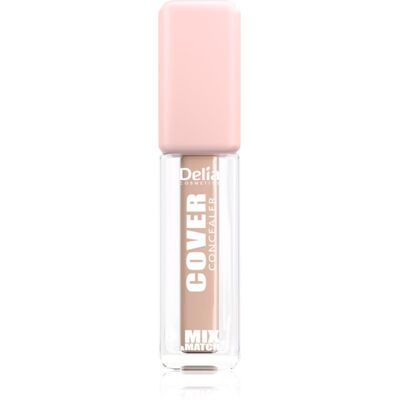 Delia Cosmetics Mix&Match Cover Concealer vloeibare dekkingscorrector Tint 02 Light Beige 6 ml Delia Cosmetics Mix&Match Cover Concealer vloeibare dekkingscorrector Tint 02 Light Beige 6 ml