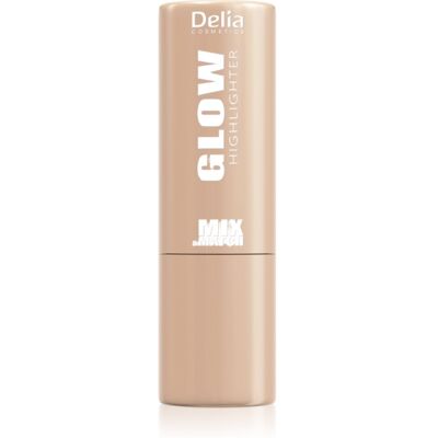 Delia Cosmetics Mix&Match Glow Highlighter romig glansmiddel in Stick Tint 07 Latte 9 g Delia Cosmetics Mix&Match Glow Highlighter romig glansmiddel in Stick Tint 07 Latte 9 g