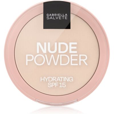 Gabriella Salvete Nude - Fijne Compact Poeder - SPF 15 - 01 Pure Nude Gabriella Salvete Nude - Fijne Compact Poeder - SPF 15 - 01 Pure Nude