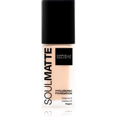Gabriella Salvete SoulMatte Lange Duur Make-up met Mat Effect - Kleur 02W Ivory Warm Gabriella Salvete SoulMatte Lange Duur Make-up met Mat Effect - Kleur 02W Ivory Warm