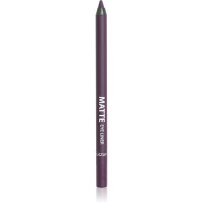 Gosh Matte Oogpotlood - Dusty Violet - Matte Afwerking - Eyeliner Gosh Matte Oogpotlood - Dusty Violet - Matte Afwerking - Eyeliner