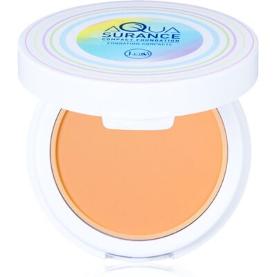 J.Cat Beauty Aquasurance Compacte Poeder Foundation voor Gemiddeld tot Volle Dekking Tint 102A Light Beige 9 g J.Cat Beauty Aquasurance Compacte Poeder Foundation voor Gemiddeld tot Volle Dekking Tint 102A Light Beige 9 g