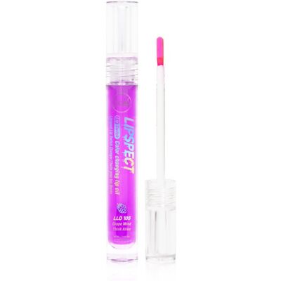 J.Cat Beauty Lipspect lippenolie met kleurverandering Tint 105 Grape Minds Think Alike 3 ml J.Cat Beauty Lipspect lippenolie met kleurverandering Tint 105 Grape Minds Think Alike 3 ml