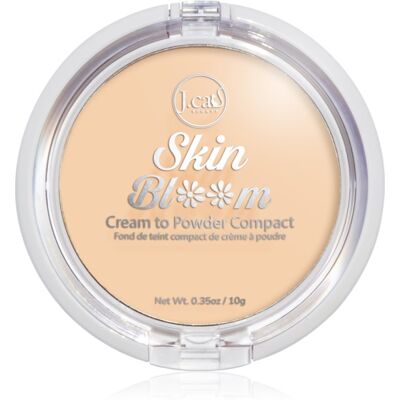 J.Cat Beauty Skin Bloom Crèmige Compacte Make-up voor Volledige Dekking Tint 102 Buff 7.5 g J.Cat Beauty Skin Bloom Crèmige Compacte Make-up voor Volledige Dekking Tint 102 Buff 7.5 g