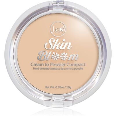 J.Cat Beauty Skin Bloom Crèmige Compacte Make-up voor Volledige Dekking Tint 105 Taupe 7.5 g J.Cat Beauty Skin Bloom Crèmige Compacte Make-up voor Volledige Dekking Tint 105 Taupe 7.5 g