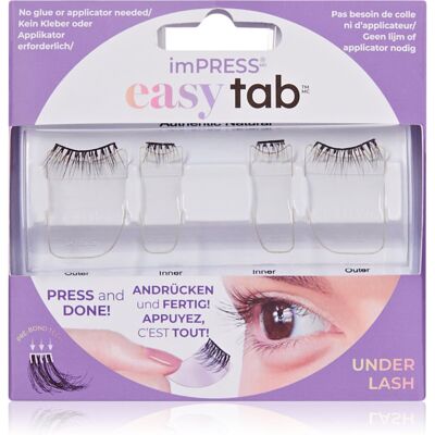 Kiss imPRESS easy tab zelfklevende clusterwimpers 4 st Kiss imPRESS easy tab zelfklevende clusterwimpers 4 st
